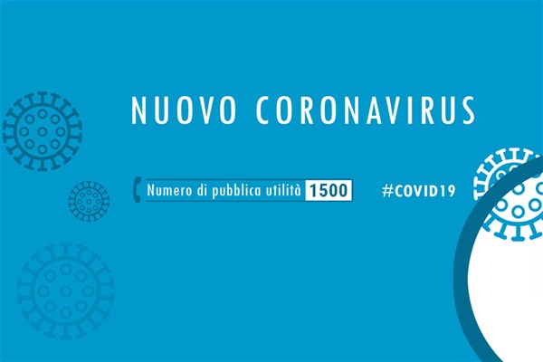 MISURE STRAORDINARIE PER IL CONTENIMENTO DELL'EPIDEMIA DI COVID-19